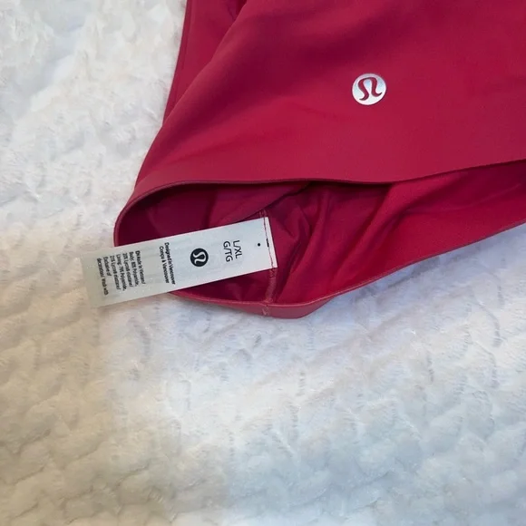 Lululemon FlexyFlex Strappy Yoga Bra | Size L/XL D-DDD | Raspberry Coulis | NWT - Picture 9 of 10